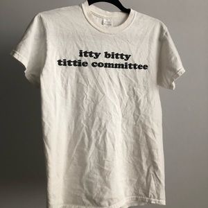 Vintage Itty Bitty Tittie Committee Shirt